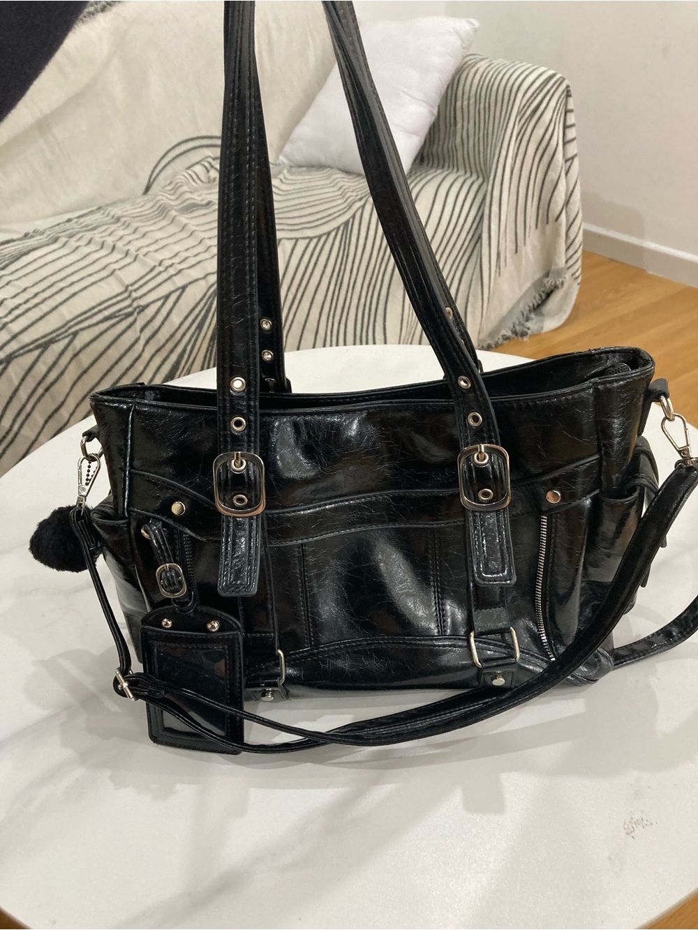 Leather Noemi Crossbody